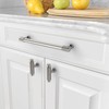 Amerdeco 10 Pack Brushed Satin Nickel Knurled Cabinet Pulls 6.3