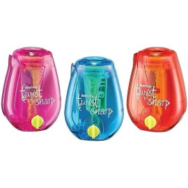 Bostitch Office Twist-n-Sharp Pencil Sharpener, For Kids & Colored Pencils