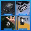 PINSAI 2 Pack Mini Keychain Flashlight with Clip, LED Magnetic