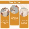ExcellaElite 6 PCS Sisal Soap Bag for Shower with Drawstring,