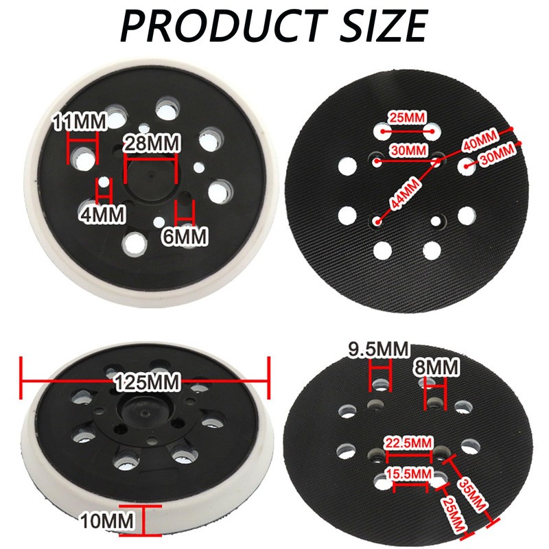 Sanding Disc 125mm Sanding Disc for Bosch Sanding Disc Compatible