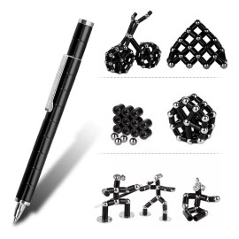 TechMel Pluma Magnetica Antiestres Crea Figuras Spinner Stylus