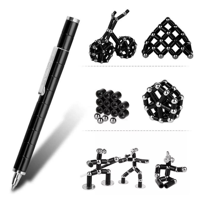 TechMel Pluma Magnetica Antiestres Crea Figuras Spinner Stylus