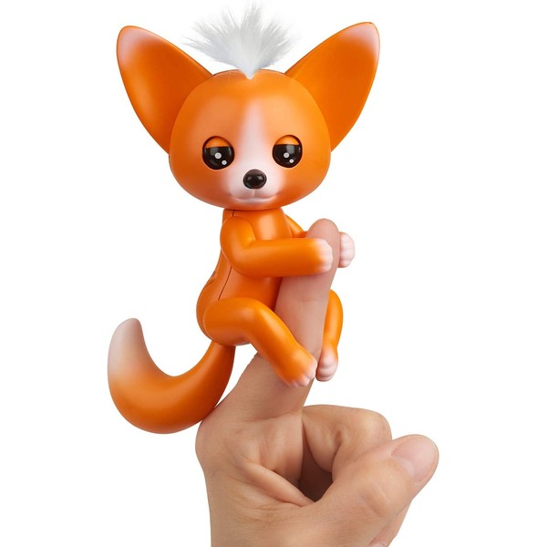 WowWee Fingerlings - Interactive Baby Fox - Mikey (Orange)