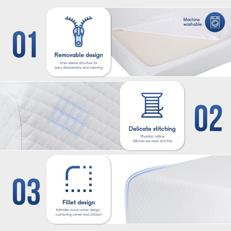 Twin Mattress 6 inch Gel Memory Foam Mattress Queen Mattresses