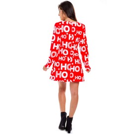 Tipsy Elves Women's Christmas Ho Ho Ho Dress Size 2X