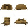 HUNTVP Eyeglasses Hard Case Tactical Molle Zipper Sunglasses Carrying Case