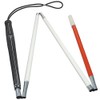 Reizen Glow Green Aluminum Folding Cane - 46 inches