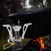 Outdoor Camping Gas Stove Mini Portable Hiking Picnic Gas Stove