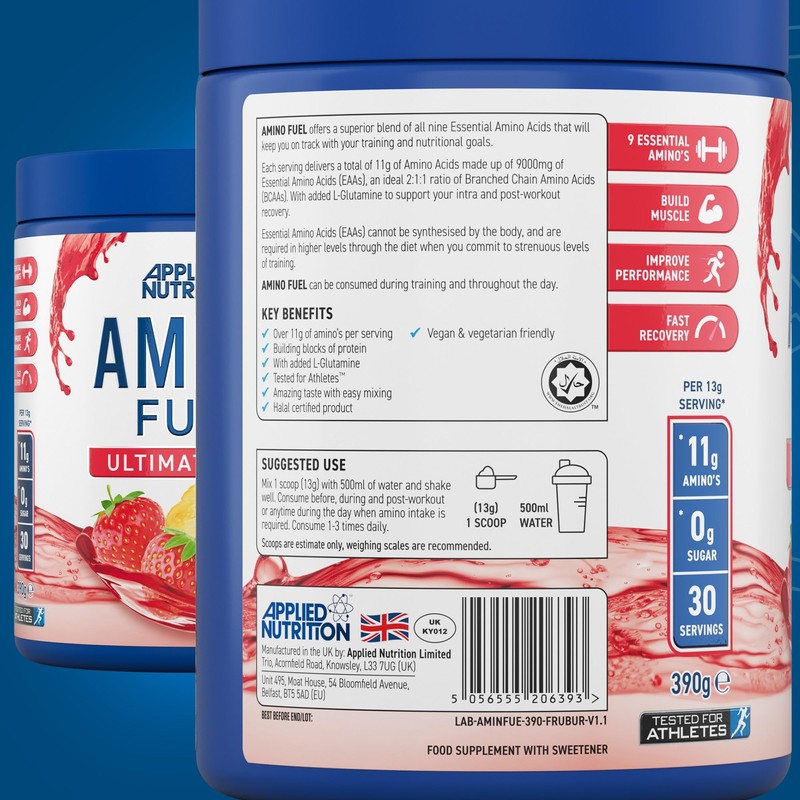 Applied Nutrition Amino Fuel - Amino Acids Supplement, EAA Essential