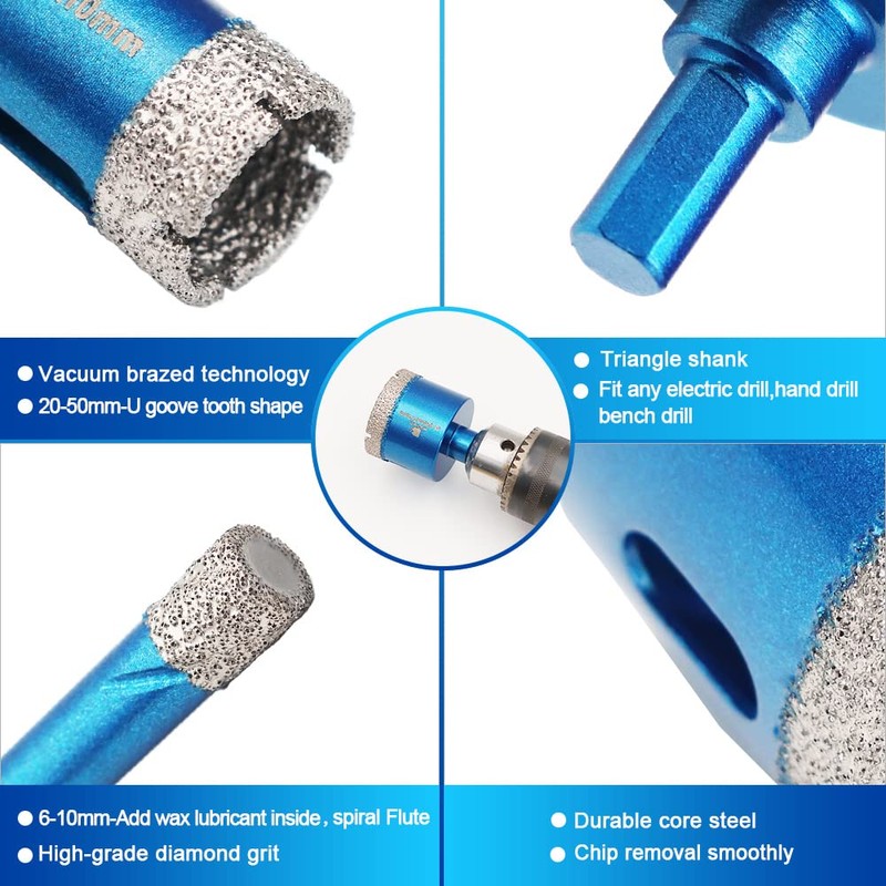 Diamond Core Drill Bit Set - BRSCHNITT Diamond Hole Saw