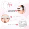 12 Pcs Reusable Eyebrow Stencils for Beginners, Eyebrow Stamp Brow