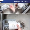 Cepillo Limpiador de Vasos y Botellas con Ventosas - Doble