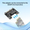 SinLoon U.2 SFF-8639 Host Adapter to NVMe 1U GEN-Z EDSFF