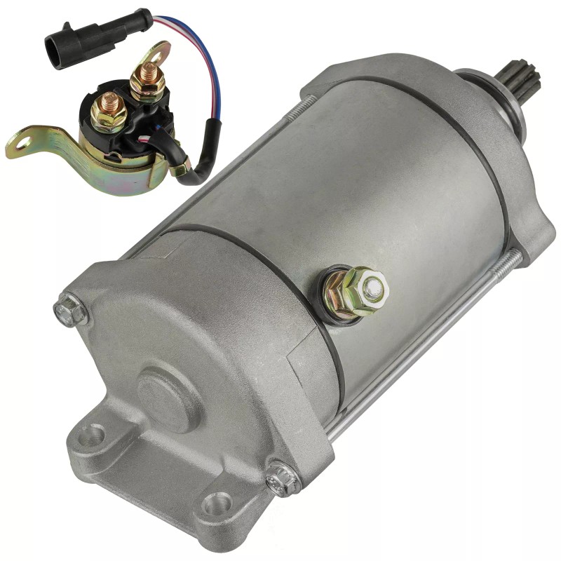 Caltric Starter W/ Relay Solenoid for Polaris Ranger Crew 800