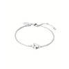 Purelei® Cuore Bracelet - Elegant Shamrock Pendant Cubic Zirconia Heart