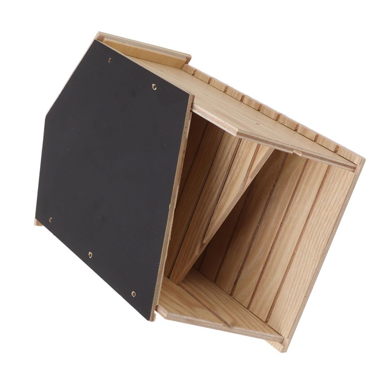 Bat Box, Double Chamber Waterproof Bat House for Patio