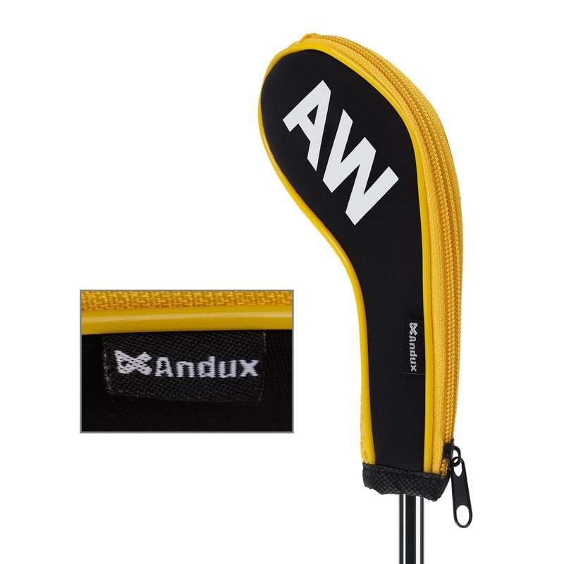 Andux 5Pack Golf Wedge Irons Club Head Covers NO. on