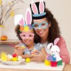 Easter Party-Decorations Egg-Bunny Photo-Booth Props - 25pcs Funny Glasses Easter