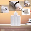 BTSKY PU Leather Cube Tissue Box Holder - Household Office
