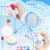 VBACALA Makeup Toy, Makeup Set, For Girls, Colorless, Pretend Play,