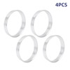 IGTOPS Pack of 4 Wheel Rims Centring Ring Car Aluminium