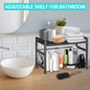 Vaphayva Expandable Kitchen Cabinet Counter Shelf, Adjustable Countertop Organizer, Pantry