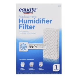 Equate Filtro De Humidificador De Repuesto, Paquete De 2