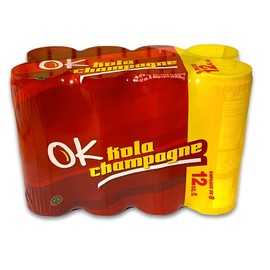 Ok Kola Champagne - Puerto Rico Soda (16 Pack)