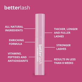 BetterLash Growth Serum for Longer and Thicker Eyelashes (3 mL)