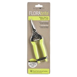 Burgon & Ball Flower and Fruit Snip, Fluorescent Yellow