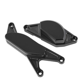 Lorababer GSXS1000 GSXS1000F CNC Frame Crash Slider Pad Engine Stator Case Saver Cover Protector Falling Protector for Suzuki GSX-S1000 GSXS 1000F GSR400 GSR600 (Black)
