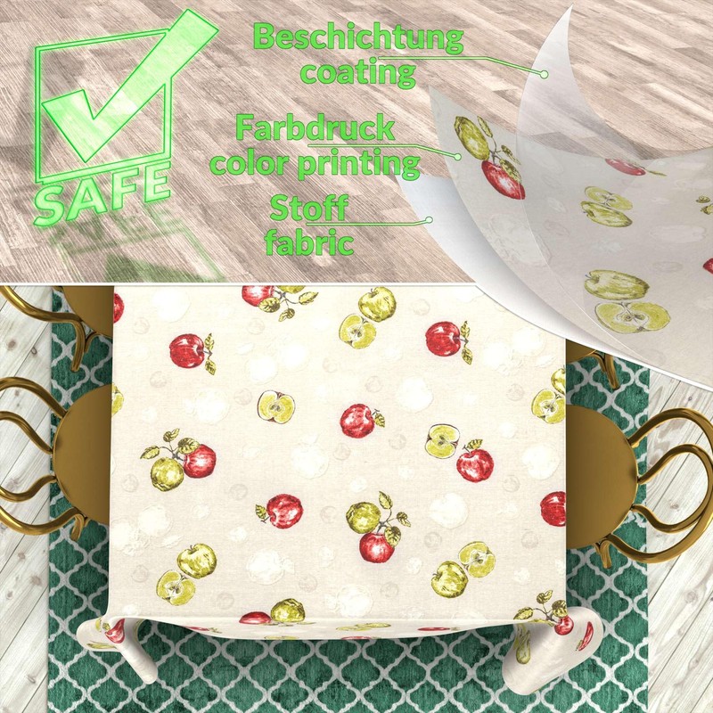 Tablecloth Made of Fabric Textile Washable Table Linen Tablecloth Cotton