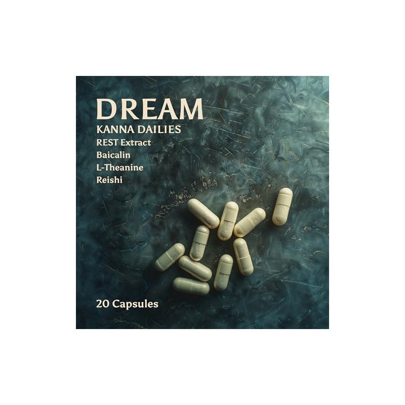 Kanna Extract Co. DREAM Kanna Dailies | Deep Rest Blend