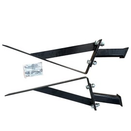 BST BSSP Adjustable Universal Center 1/2 Fender Mounting Bracket -LH Driver&RH Passenger Side, for Semi-Truck Peterbilt,Mack Kenworth Freightliner, for Most Trucks