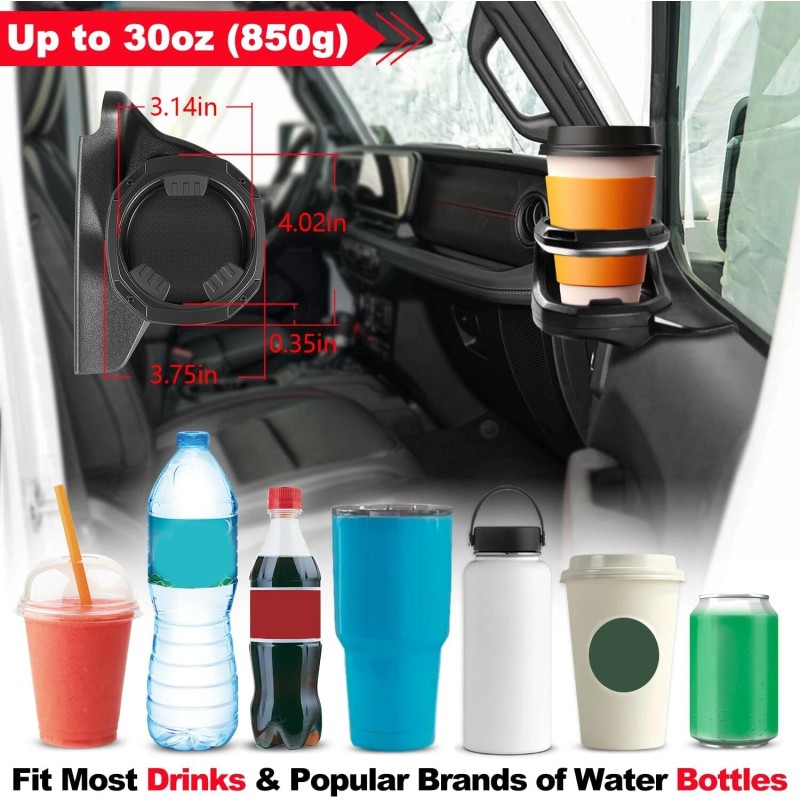 for Jeep Right Cup Holder for Jeep Wrangler JL Jeep