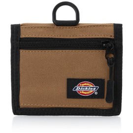 Dickies Bifold Wallet, Small, Mini Size, D-Can, Braun