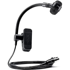 Shure PGA98H-TQG Cardioid Condenser Gooseneck Instrument Microphone with TA4F Connector for use with Wireless Systems