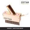 COTTAM Patio Block Paving Brush & Scraper - for Driveway,