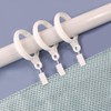 ADOFUN Curtain Clips, Stainless Steel, Set of 50, Curtain Hooks