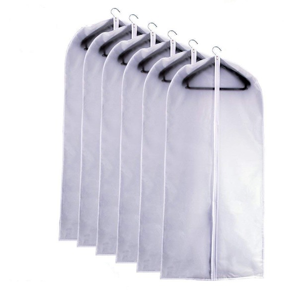 Garment Bag Clear Plastic Breathable Moth Proof Garment Bags Cover