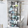 Consumest Over The Door Shower Caddy - 5 Tier Adjustable
