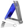 MWUMRCM Guitar Saddle File Set, Saddle File for Guitar, Stainless