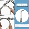 PEROMI 4 Pack 1-3/16 Inch T Bolt Hose Clamps Working