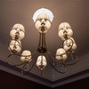 INCREWAY INCREWAY 1Pack Lighting PU Ceiling Medallion Ceiling Cover Plate