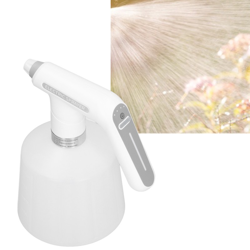 Electric Spray Bottle 2000mah USB Charging ABS and HDPE Rotating