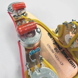 Legend Tone Fender Stratocaster Custom Modern Wiring Harness 5-Way, Bridge Tone and TBC - Copper