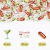 Sursurprise 200Pcs Weenies and Tinis Confetti, Martini Hot Dog Table