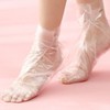 100-Count Disposable Foot Mask Plastic Covers for Foot Care Packs M50532 6ea