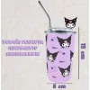 KH Termo Vaso Sanrio Con Popote Acero Inoxidable Kitty Melod